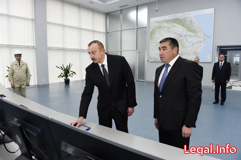 Prezident İlham Əliyev Mingəçevir Su Elektrik Stansiyasının əsaslı yenidənqurmadan sonra istismara verilməsi mərasimində iştirak edib