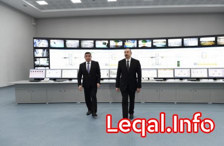 Prezident İlham Əliyev Mingəçevir Su Elektrik Stansiyasının əsaslı yenidənqurmadan sonra istismara verilməsi mərasimində iştirak edib 