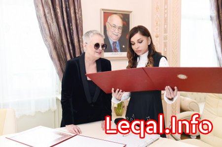 Bakıda Maqsud İbrahimbəyov Yaradıcılıq Mərkəzinin açılış mərasimi olub Birinci vitse-prezident Mehriban Əliyeva mərasimdə iştirak edib Bakıda Maqsud İbrahimbəyov Yaradıcılıq Mərkəzinin açılış mərasimi olub Birinci vitse-prezident Mehriban Əliyeva mərasimdə iştirak edib