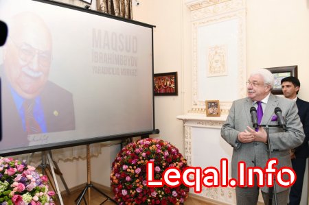 Bakıda Maqsud İbrahimbəyov Yaradıcılıq Mərkəzinin açılış mərasimi olub Birinci vitse-prezident Mehriban Əliyeva mərasimdə iştirak edib Bakıda Maqsud İbrahimbəyov Yaradıcılıq Mərkəzinin açılış mərasimi olub Birinci vitse-prezident Mehriban Əliyeva mərasimdə iştirak edib