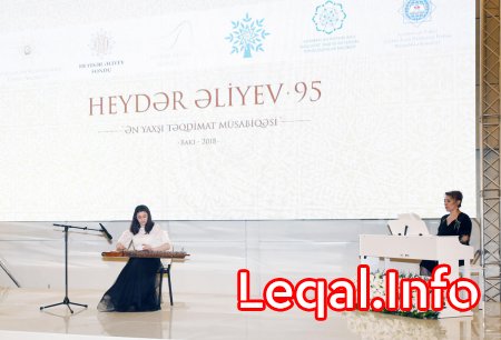 Heydər Əliyevin anadan olmasının 95-ci ildönümü münasibətilə təşkil olunmuş “Ən yaxşı təqdimat” müsabiqəsinin qalibləri mükafatlandırılıb 