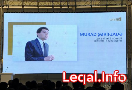 Heydər Əliyevin anadan olmasının 95-ci ildönümü münasibətilə təşkil olunmuş “Ən yaxşı təqdimat” müsabiqəsinin qalibləri mükafatlandırılıb 