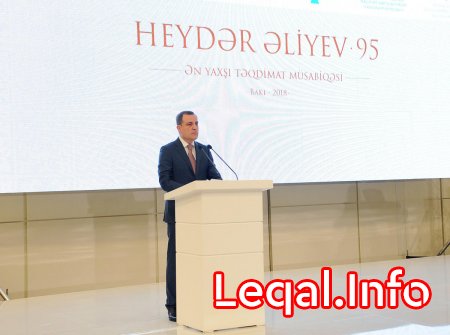 Heydər Əliyevin anadan olmasının 95-ci ildönümü münasibətilə təşkil olunmuş “Ən yaxşı təqdimat” müsabiqəsinin qalibləri mükafatlandırılıb 