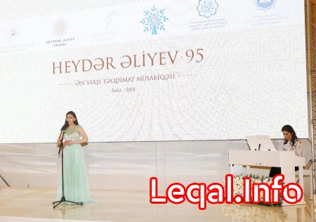 Heydər Əliyevin anadan olmasının 95-ci ildönümü münasibətilə təşkil olunmuş “Ən yaxşı təqdimat” müsabiqəsinin qalibləri mükafatlandırılıb 