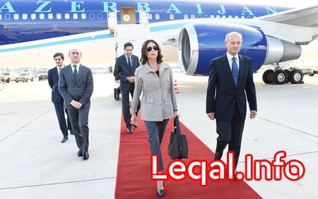 Mehriban Əliyeva İtaliyada səfərdədir