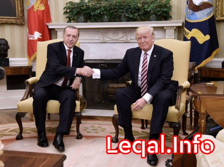 Ərdoğan Trampla görüşdü