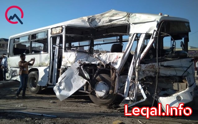 Qatara çırpılan avtobusun sürücüsü ilə bağlı şok