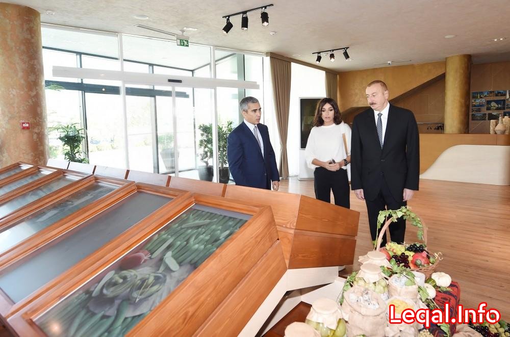 Prezident İlham Əliyev və birinci xanım Mehriban Əliyeva “Milan Ekspo 2018” sərgisindəki milli pavilyonla tanış olublar