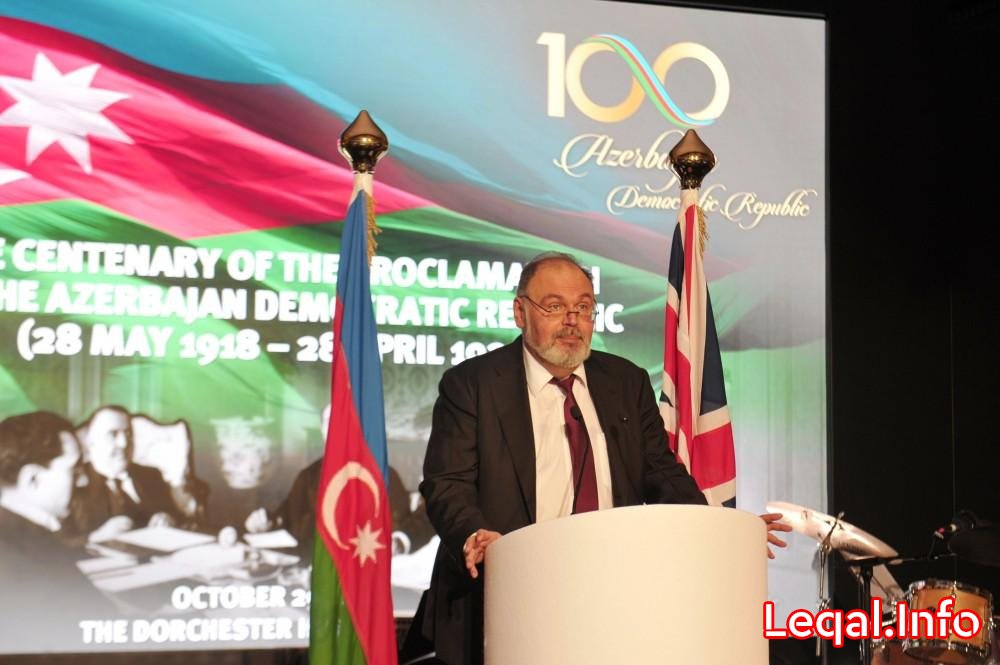 Heydər Əliyev Fondunun təşkilatçılığı ilə Londonda Azərbaycan Xalq Cümhuriyyətinin 100 illiyinə həsr olunan tədbir keçirilib