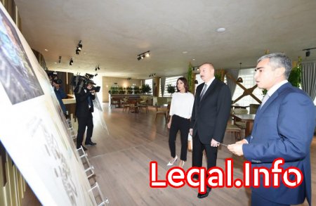 Prezident İlham Əliyev və birinci xanım Mehriban Əliyeva “Milan Ekspo 2018” sərgisindəki milli pavilyonla tanış olublar