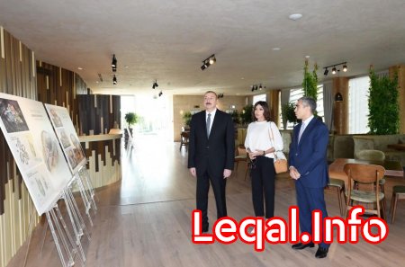 Prezident İlham Əliyev və birinci xanım Mehriban Əliyeva “Milan Ekspo 2018” sərgisindəki milli pavilyonla tanış olublar