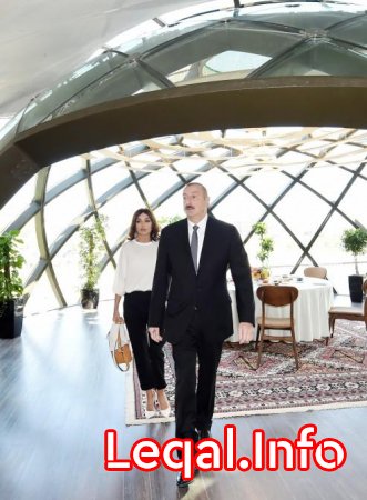 Prezident İlham Əliyev və birinci xanım Mehriban Əliyeva “Milan Ekspo 2018” sərgisindəki milli pavilyonla tanış olublar