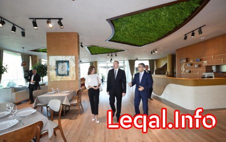Prezident İlham Əliyev və birinci xanım Mehriban Əliyeva “Milan Ekspo 2018” sərgisindəki milli pavilyonla tanış olublar