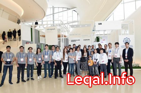 Leyla Əliyeva Heydər Əliyev Mərkəzində innovativ məhsul və xidmətlərin, startapçıların uğurlu tətbiqlərinin nümayiş olunduğu pavilyonla tanış olub Leyla Əliyeva Heydər Əliyev Mərkəzində innovativ məhsul və xidmətlərin, startapçıların uğurlu tətbiqlərinin nümayiş olunduğu pavilyonla tanış olub