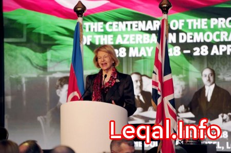 Heydər Əliyev Fondunun təşkilatçılığı ilə Londonda Azərbaycan Xalq Cümhuriyyətinin 100 illiyinə həsr olunan tədbir keçirilib 