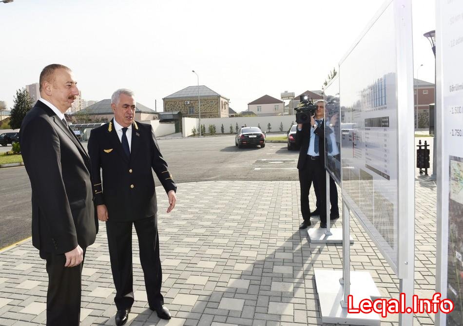 Prezident İlham Əliyev Sumqayıt Dəmir Yolu Vağzalı Kompleksinin açılışında iştirak edib