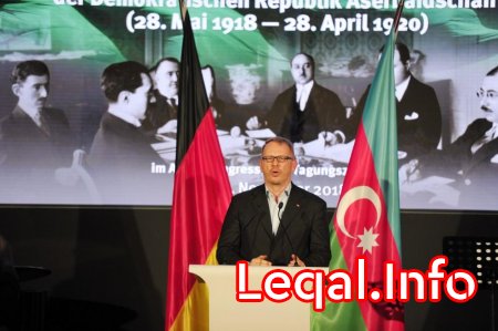 Heydər Əliyev Fondunun təşkilatçılığı ilə Berlində Azərbaycan Xalq Cümhuriyyətinin 100 illiyinə həsr olunan tədbir keçirilib 