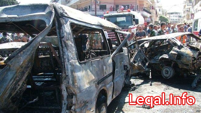 Afrində bazarda partlayış baş verib