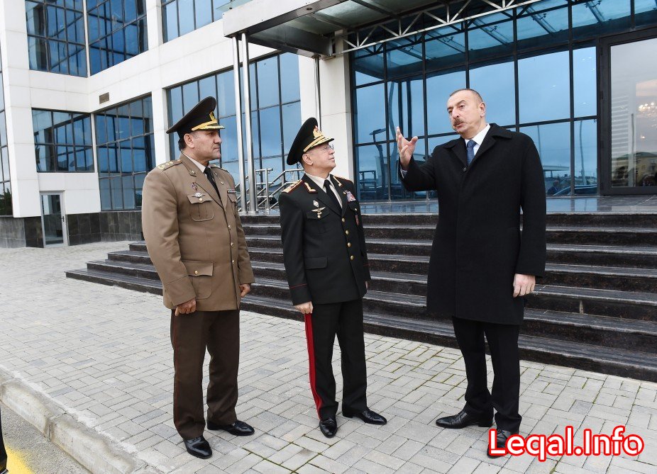 Prezident FHN-in idman-sağlamlıq klubunun açılışında iştirak edib