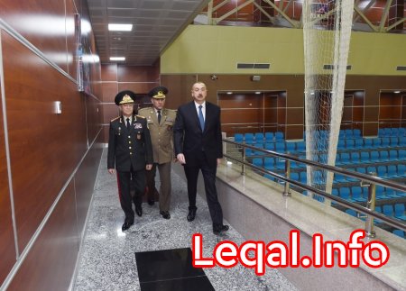 Prezident FHN-in idman-sağlamlıq klubunun açılışında iştirak edib Prezident FHN-in idman-sağlamlıq klubunun açılışında iştirak edib