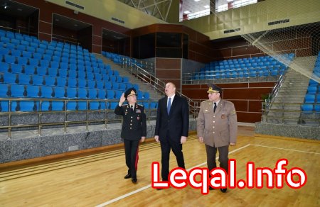 Prezident FHN-in idman-sağlamlıq klubunun açılışında iştirak edib Prezident FHN-in idman-sağlamlıq klubunun açılışında iştirak edib