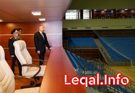 Prezident FHN-in idman-sağlamlıq klubunun açılışında iştirak edib Prezident FHN-in idman-sağlamlıq klubunun açılışında iştirak edib