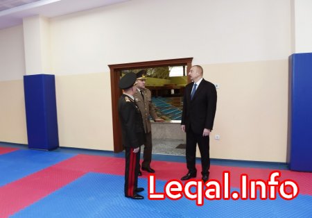 Prezident FHN-in idman-sağlamlıq klubunun açılışında iştirak edib Prezident FHN-in idman-sağlamlıq klubunun açılışında iştirak edib