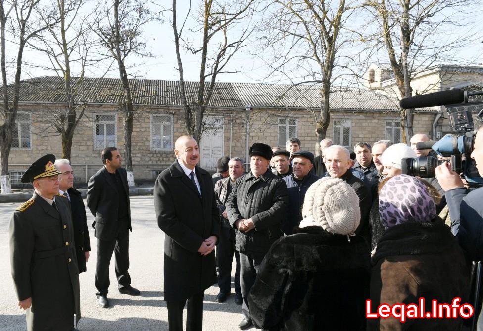 Prezident İlham Əliyev həmişə xalqa diqqət və qayğı ilə yanaşır