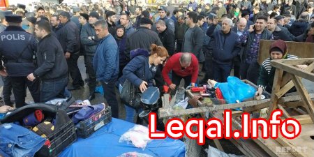 Bakıda ticarət mərkəzində güclü yanğın 