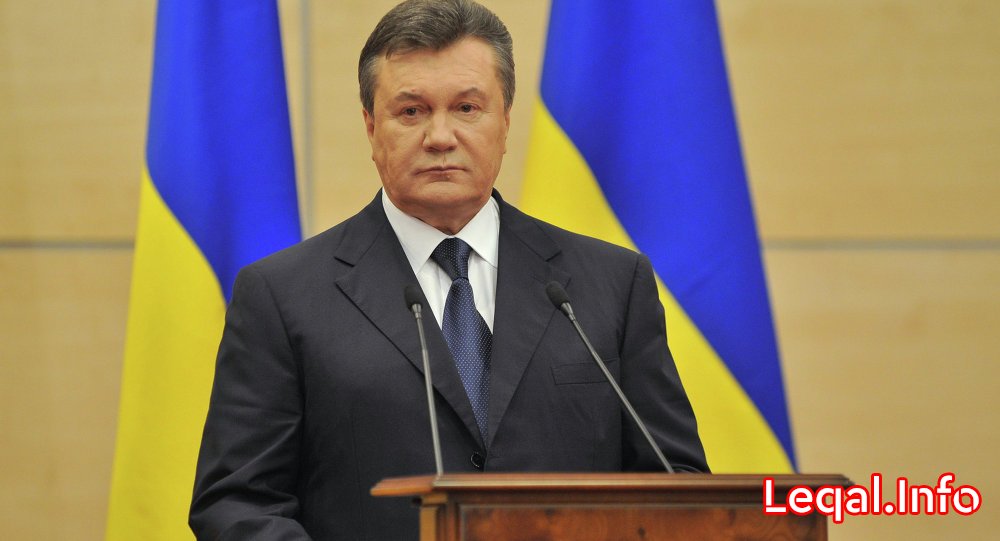 Avropa Məhkəməsi Viktor Yanukoviç və komandasına tətbiq etdiyi sanksiyaya