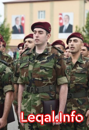 DTX-nin N saylı hərbi hissəsində müddətli həqiqi hərbi xidmət qulluqçularının ehtiyata buraxılması mərasimi keçirilib