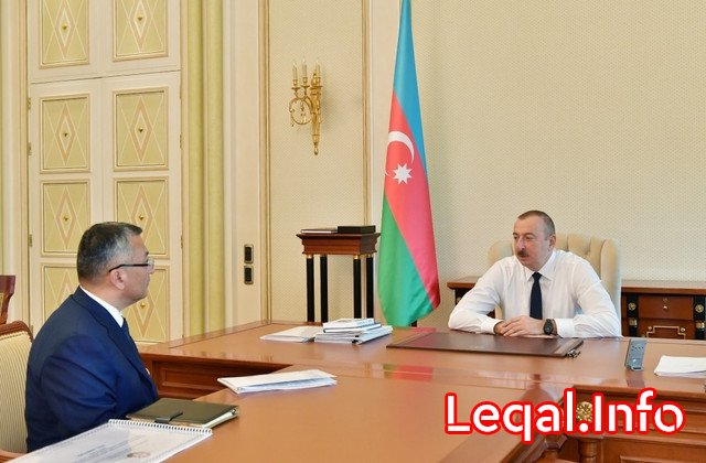 Prezident İlham Əliyev Qaçqınkom sədrini qəbul edib