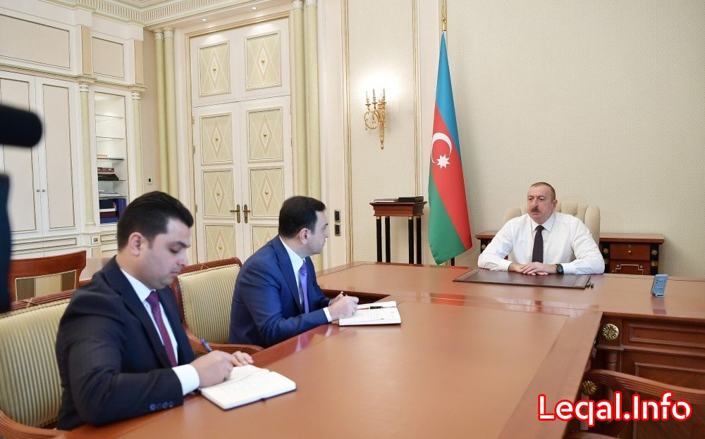 Prezident İlham Əliyev yeni icra başçılarını qəbul edib