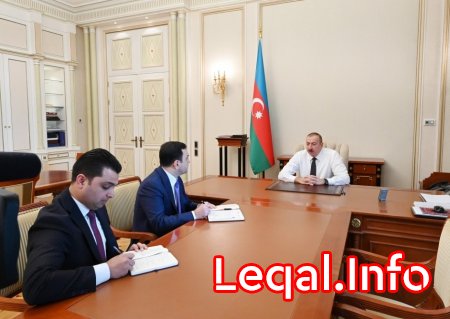 Prezident İlham Əliyev yeni icra başçılarını qəbul edib Prezident İlham Əliyev yeni icra başçılarını qəbul edib