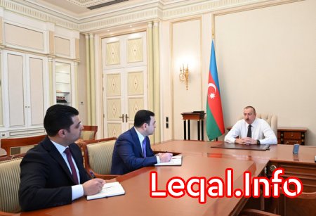 Prezident İlham Əliyev yeni icra başçılarını qəbul edib Prezident İlham Əliyev yeni icra başçılarını qəbul edib