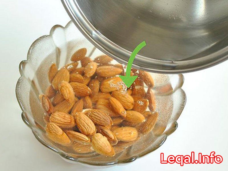 Axşamdan 4-5 badam suda isladıb səhər yeyin