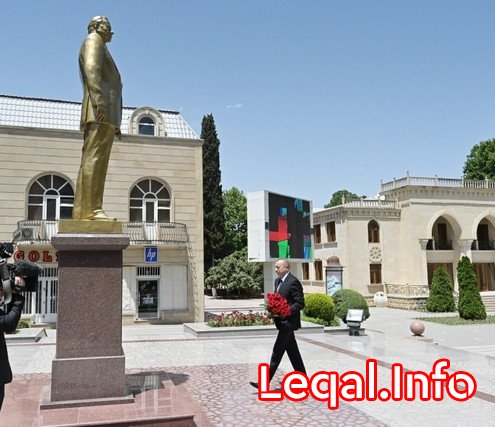Prezident İlham Əliyev Tərtər rayonuna səfər edib