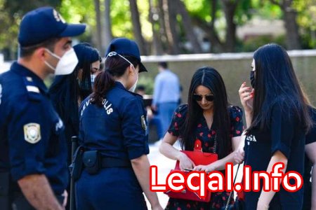 Bakı polisi paytaxtda maskadan istifadə etməyənlərlə bağlı reydlərə başladı Bakı polisi paytaxtda maskadan istifadə etməyənlərlə bağlı reydlərə başladı