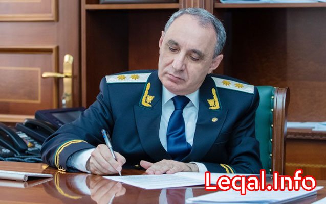 Kamran Əliyev prokuror köməkçisini xidmətdən qovdu