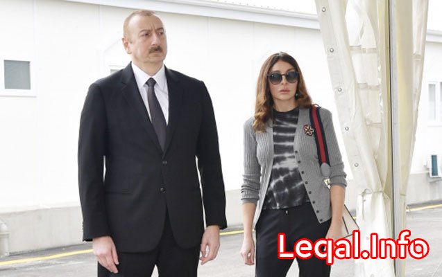 İlham Əliyevlə xanımı UNEC-in 3 saylı korpusunda