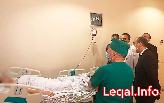 Nazir intihara cəhd edən şagirdlə görüşdü