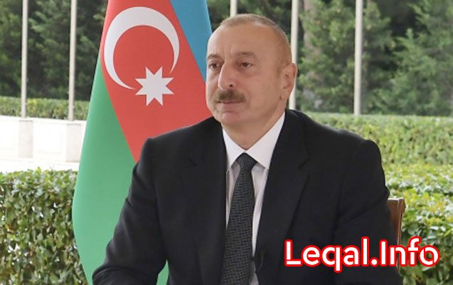 İlham Əliyev “Pervıy Kanal”a müsahibə verdi