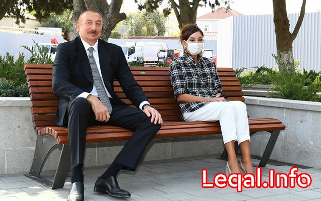 Prezidentlə xanımı yaralı hərbçilərlə görüşdü