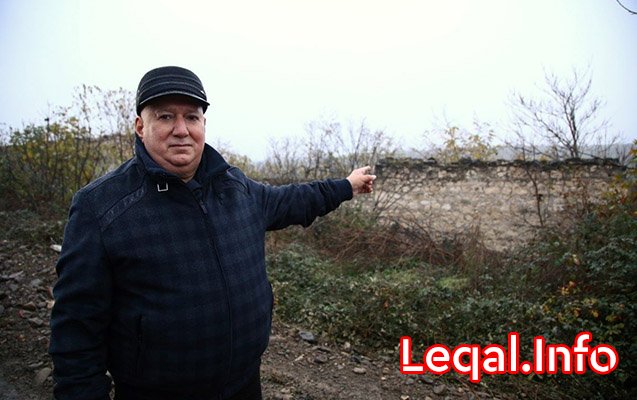 Füzuli sakinləri ermənilərin viran qoyduğu evlərində...
