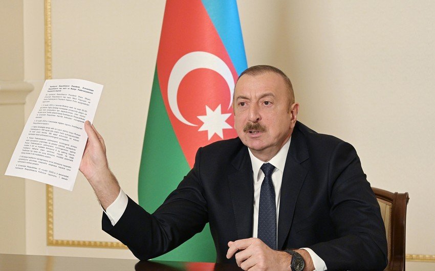 İlham Əliyev bəyanatın detallarını ilk dəfə şərh etdi