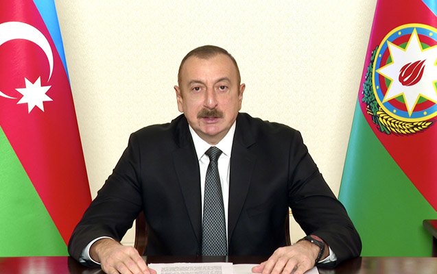 Prezident xüsusi sessiyada çıxış etdi