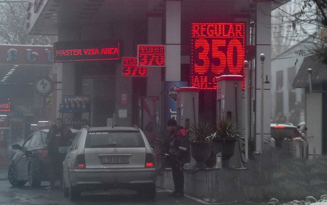 Ermənistanda benzin və qaz bahalaşdı