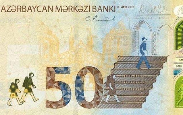 1, 5 və 50 manatlıqların yeni dizaynda tədavülü başladı