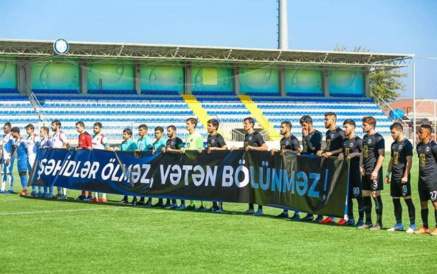 Azərbaycanda bütün matçlar Dövlət Himni ilə başlayacaq