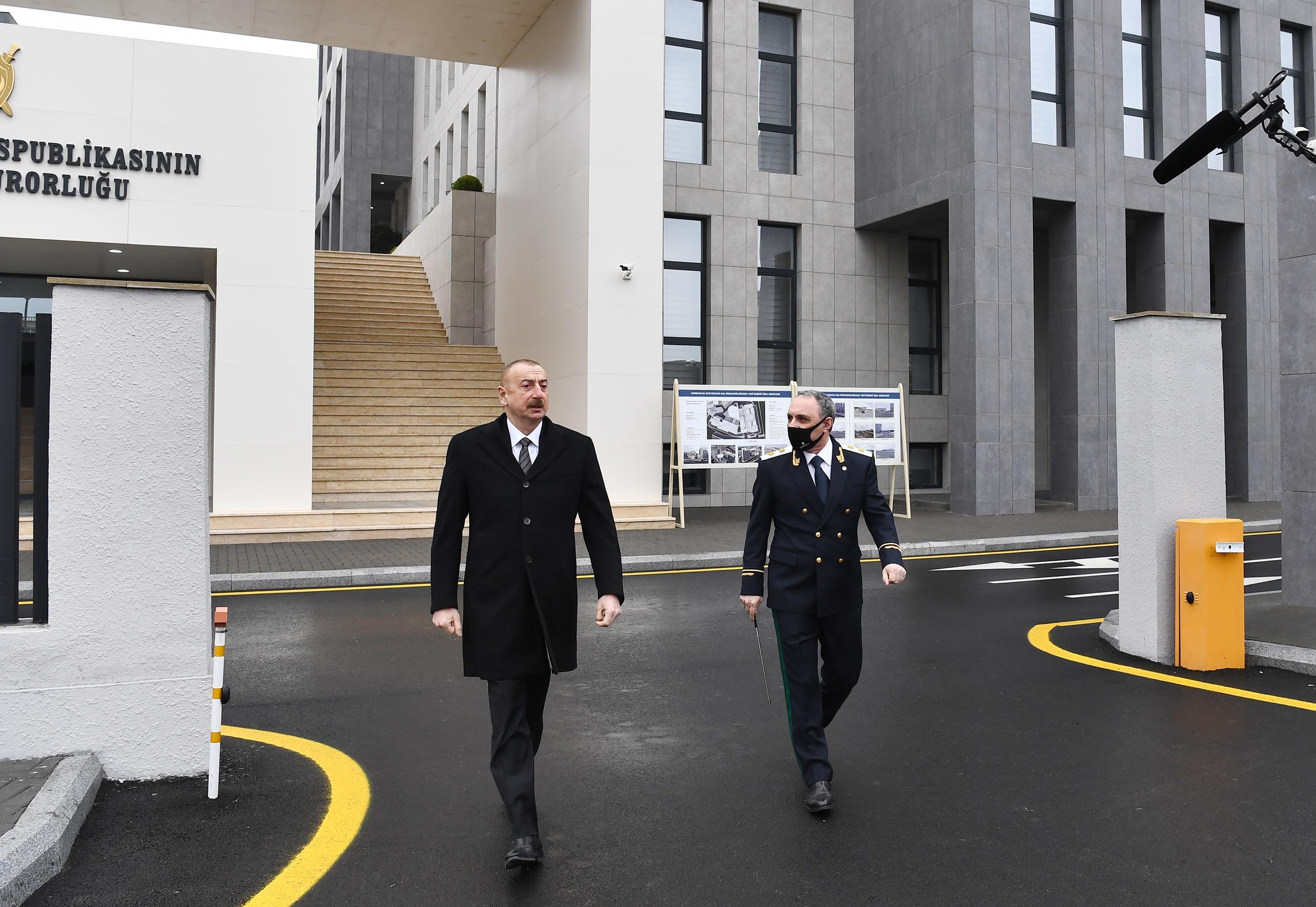 Prezident açılışa qatıldı